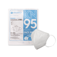 thumbnail image 1 of Kids White KN95 Respirator Face Mask Individually Sealed (Cone Shape), 1 of 4