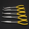 thumbnail image 2 of 1pc Lengthening Plier Practical Round Type Plier Cable Plier Auto Repair Wire Clamp (Yellow), 2 of 8