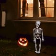 thumbnail image 4 of Boovnll Skeleton, Halloween Spooky House Dress Up Simulation Skull Skeleton Ghost Trick Props, Halloween Decorations, Halloween Skeleton, Skeleton Decor, 4 of 5