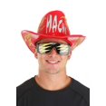 thumbnail image 1 of Red Randy Savage Chapeau de Cowboy de Luxe, 1 of 5