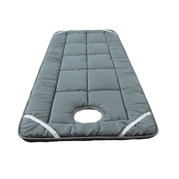 Beauty Salon Bed Sheet, Beauty Massage Bed Cover and 4 Elastic Bands, SPA Table Cover, Salon Bed Sheet for Beauty, SPA Gray