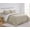 Taupe, variante sur Ensemble de literie complet de luxe Swift Home, toutes saisons, taille simple/Twin XL, blanc