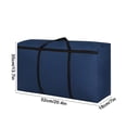 thumbnail image 3 of Cagogo Moving Bag, Large Capacity Storage Bag for Clothes Bedding, Thickened Durable Cloth Duffel Bag, Heavy Duty Moving Packing Bag for Travel Moving Storage Organization, 3 of 6