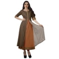 thumbnail image 1 of Moomaya Kurti Longue Indienne avec Pantalon Kurta Imprimé pour Femmes Robes de Fête Ethniques-2TG, 1 of 1