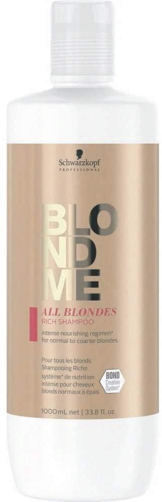 Schwarzkopf blondme all blondes rich shampoo 1000ml