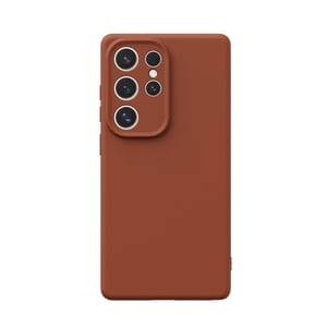 Conçu pour Samsung Galaxy S26 Ultra Cas, Shockproof Silicone liquide étui de protection téléphone avec doux anti-rayure de microfibre Lining Slim Phone Cover Case pour Samsung Galaxy S26 Ultra, Tan