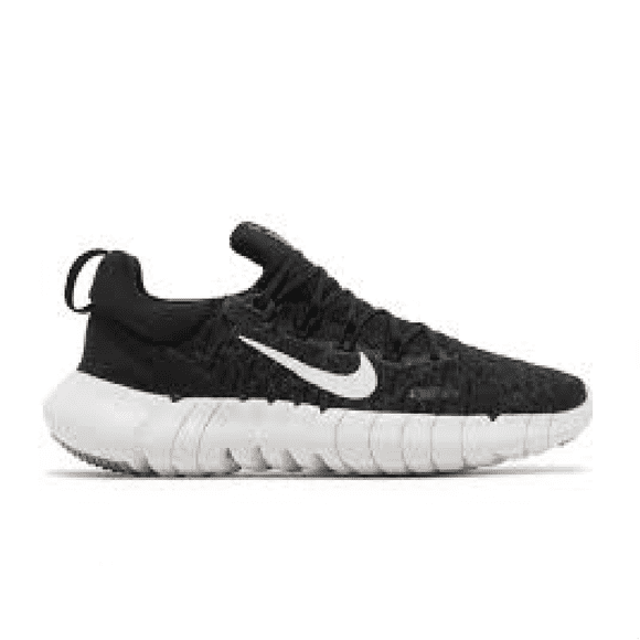 Refurbished Nike CZ1891-001 Free RN 5.0 Next Nature Running Shoes Women's Size 5 Black White