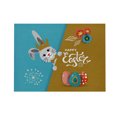 thumbnail image 1 of Huayishang Placemat 1PC Easter Kitchen Waterproof Insulation Cotton And Linen Western Placemat, 1 of 1