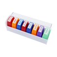 thumbnail image 1 of 8 Pieces Teacher Stamps Parent Colorful Set Motivational for Homework School Supplies Homeschool Setting Assessment Encouragement, 1 of 8