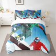 thumbnail image 2 of YST Sports de Ski Vitesse Extrême Ensemble de Douillette 7 Pcs, Format Double, Polyester, Lit en Sac, 2 of 5