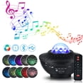 thumbnail image 2 of Galaxy Projector, Night Light Projector with Bluetooth Speaker Music Rhythm Rotating LED Nebula Lights, for Bedroom Home Theatre Party Wedding Birthday, Round, 2 of 7