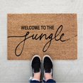 thumbnail image 3 of 16x24 Inch Funny Welcome Mats for Front Door Outdoor Doormats Coir Mat for Front Door Indoor Spring Rugs for Outside Welcome Mat Perfect for Indoor and Outdoor Use, Coconut Tree Pattern, 3 of 3