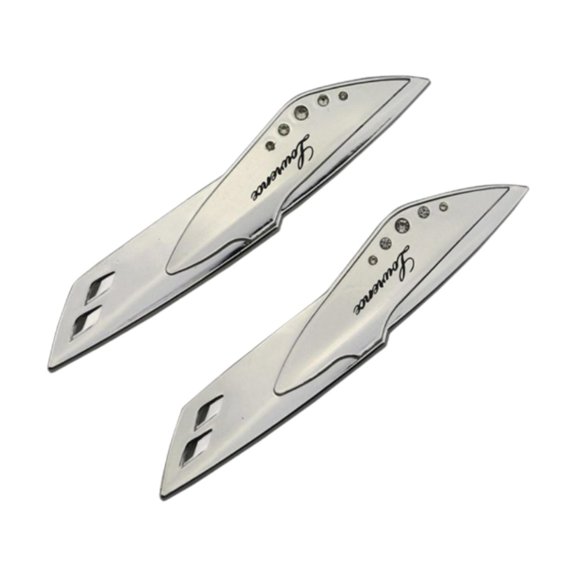 jinwen 2 Pcs Supports de Pressuriseur d'Essuie-glace de Voiture Balais d'Aile d'Essuie-glace Spoilers