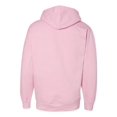 thumbnail image 3 of Gildan Mens Heavy Blend Hooded Sweatshirt, S, Light Pink, 3 of 4