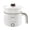 avec PP Steamer, variante sur Lipstore Marmite Électrique Mini pour Ramen 1,8 L 2 Réglages de Vitesse, Polyvalente, Marmite Paresseuse pour Ragoûts Soupe Pâtes Maison Dortoir Bureau Gruau Sans Cuiseur Vapeur