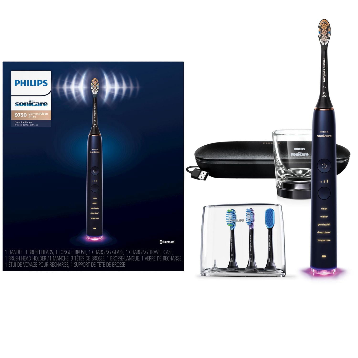 Philips Sonicare DiamondClean Smart 9750 Lunar Blue, HX9954