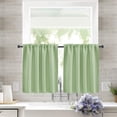 thumbnail image 1 of PRETXORVE Solid Color Curtains Living Room Bedroom Kitchen Partition Curtains Home Curtains, 1 of 3