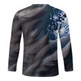 thumbnail image 5 of LUOGENLI T-shirts pour Homme pour Hommes Masculin Automne et Hiver Mode Imprimé Col Rond Manches Longues T-Shirt Rétro Imprimé Intégral Hauts T-shirts pour Hommes T-shirts Graphiques Vintage Saint-Patrick Gris TTG, 5 of 5