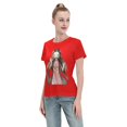 thumbnail image 4 of T-Shirt Basique à Manches Courtes pour Femmes Demon Slayer Blade Nidouzi, 4 of 6