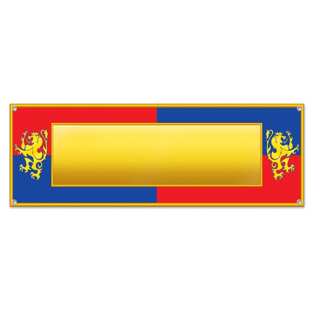 The Beistle Company Medieval Sign Banner (Pack of 12)