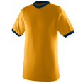 thumbnail image 1 of Ringer T-Shirt S Gold/Navy, 1 of 2