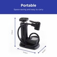 thumbnail image 5 of Foot Air Pump with Pressure Gauge, 5 of 5