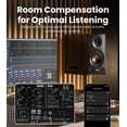 thumbnail image 4 of Edifier MR5 2.0 Studio Monitor Bookshelf Speakers, 110W(RMS), Hi-Res Audio, Bluetooth 6.0, 3-Way Active Design, Room Compensation, XLR/TRS/RCA Inputs, Compact Size for Home Studio & Music - Black, 4 of 10