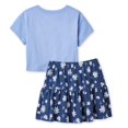 thumbnail image 2 of George Toddler Girls' Two Piece Skirt Set, 2 of 3