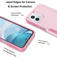 thumbnail image 4 of For Motorola Moto G 5G 2023 Phone Case,2 in 1 Hard PC Phone Case for Moto G 5G 2023 , Rubber & Rugged Shockproof Full Body Protection Case Cover - Black, 4 of 6