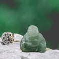 thumbnail image 4 of Birdeem Figurines Feng Shui de Buddha Rieur Heureux en Cristal Sculpté Richesse, 4 of 12