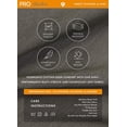 thumbnail image 4 of Adar Pro Heather Pantalon d'Uniforme Fuselé Ajusté pour Femme, Heather Grape, TP, 4 of 4