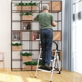 thumbnail image 3 of Costway Escabeau Pliant à 2 Marches Tabouret Robuste Industriel Léger 330 Lb, 3 of 10
