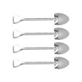thumbnail image 2 of Ice Cream Spoon, Easy To Use Reusable Durable Stainless Steel Cute Shovel Spoon  For Home 4 Pointed Shovel, 2 of 8