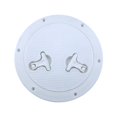 thumbnail image 4 of Lipstore Marine Boat Deck Cover Reinforced Two Rotatable Handles Inspection Lid White, 4 of 8