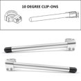 thumbnail image 1 of Universal Motoycycle Clip-On Handlebars For KAWASAKI ZX6R ZX9R ZRX1100 46mm SIL, 1 of 1