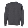 thumbnail image 2 of Gildan Chandail Molletonné à Col Ras du Cou pour Hommes, 3TG, Gris Chiné Foncé, 2 of 2