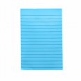 thumbnail image 1 of 1 Pads Lined Sticky Notes with Lines 4x6 inch, Self-Stick Notes Bright Color Sticky Notes, 50Sheets/Pad, Rectangular Stick Notes, Note Pads for Work, Schools Supplies Kit, Lake Blue, 1 of 9