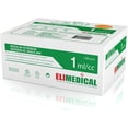 thumbnail image 2 of Elimedical Veterinary Syringe U-100 1ml 27g x ½” 100pcs/box 10LDS2713B, 2 of 5