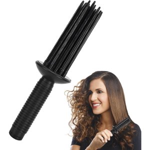 1 PC Curling Roll Comb sans chaleur Curling Slip Curling Wand Hairstyling Tools Heatless Hair Curling roll Comb Slip curling Wand Wairsyling Tool pour les cheveux Curler