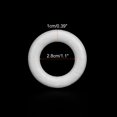 thumbnail image 2 of Unique Bargains 1.1 Inch Foam Wreath Forms Round Craft Rings for DIY Art Crafts Pack of 8, 2 of 5