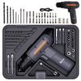 thumbnail image 1 of 12V Cordless Drill & 64-Piece Tool Set with Modular Toolbox for Home DIY & Repairs, 1 of 11
