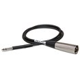 thumbnail image 1 of Hosa TTX-103M Balanced Interconnect, TT TRS to XLR3M, 3 ft, 1 of 4