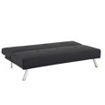 thumbnail image 4 of Canapé Convertible Serta, Futon / Couchette, Noir, 4 of 9