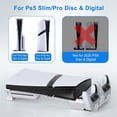 thumbnail image 4 of Horizontal Cooling Station for PS5 Slim/Pro Disc/Digital Edition with Controller Charger, 3-Level Cooling Fan Station Stand for PlayStation 5 Slim/Pro Console (NOT Fit 2020 PS5), 4 of 6