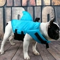 thumbnail image 5 of Shark Pet Dog Life Jacket Safety Clothes Swimming Float Lifesaver Vest Costumes, 5 of 5