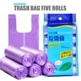 thumbnail image 1 of Iodue Rubbish Bags 5 Rolls 100PC Trash Bags Durable Disposable Plastic Household Kitchen Trash Bags, 1 of 2