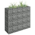 thumbnail image 2 of vidaXL Gabion Lit Surélevé Acier Galvanisé 90x30x90 cm, 2 of 4