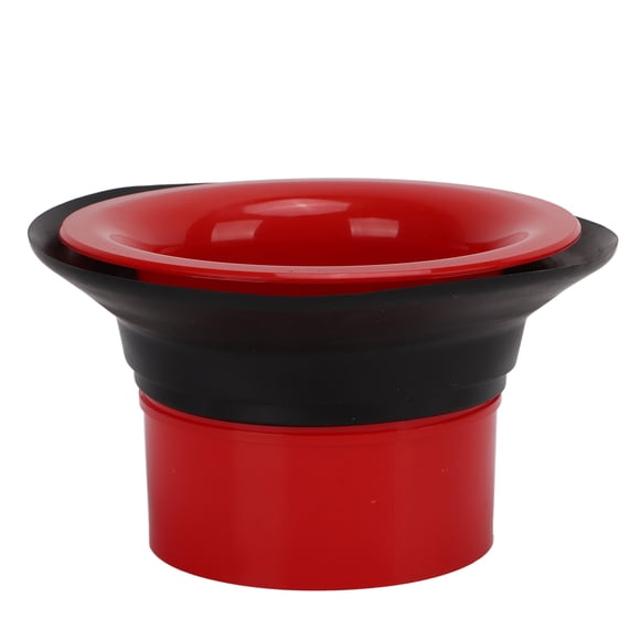 Amplificateur de Basses, Batterie Format Compact Efficace Installation Facile avec Autocollant Protecteur pour Améliorer les Effets Sonores Blanc,Rouge