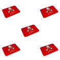 thumbnail image 3 of Maytalsory Soft And Comfortable Christmas Doormats Water Absorption For Easy To Clean Deer sends blessings 5Set, 3 of 6