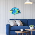 thumbnail image 1 of XZNGL Iron Fish Hanging Decoration Garden Home Crafts Decoration Fish Wall Hanging, 1 of 4